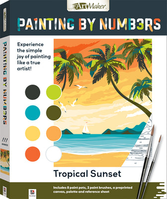 Hinkler - Painting By Numbers - Tropical Suset