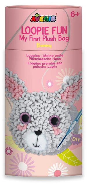 Avenir - Loopie Fun - My First Plush Bag - Bunny