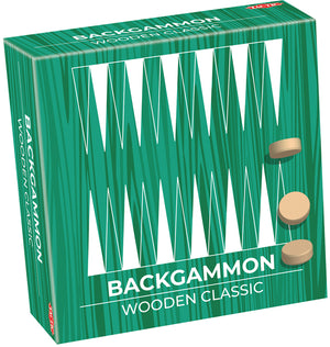 Holdson Wooden Travel Backgammon