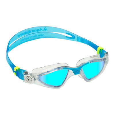 Aquasphere Kayenne Mirror Blue Lens Clear/Turquoise