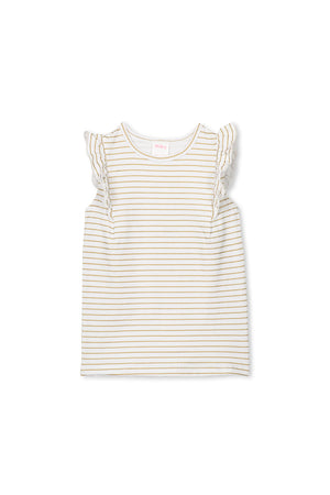 Milky Clothing - Gold Stripe Tee (8-12 years)
