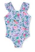 Milky Clothing | Lilac Floral Swimsuit (2-7 years)