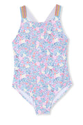 Milky Clothing - Neon Frill Swimsuit (2-7 years)