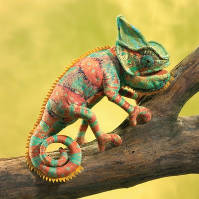 Folkmanis | Chameleon | Grasshopper