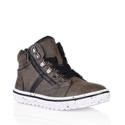 Grosby - Archie Hi-Top Sneaker - Khaki/Black