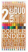 Ooly - 2 Of A Kind Coloured Pencils - 12Pcs
