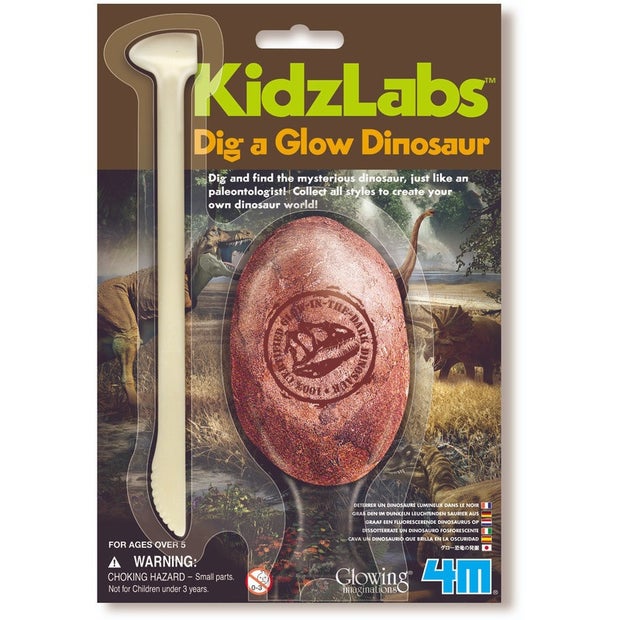 4M - KidzLabs - Dig A Glow Dinosaur