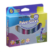 Little Brian - Paint Sticks - 6 Metallic Colours