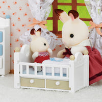 Sylvanian Families - Chocolate Rabbit Baby Set - 5017