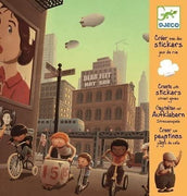 Djeco | Create With Stickers Street Games