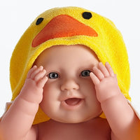 JC Toys - LA Newborn Moments Doll 17' - Real Boy Ducky