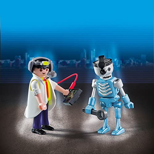 Playmobil - Duo Pack - Scientist with Robot - 6844