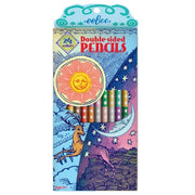 eeBoo - 12 Double-Sided Pencils - Sun and Moon