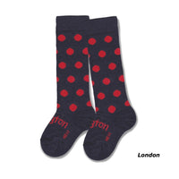 Lamington - Merino Wool Knee High Socks - London