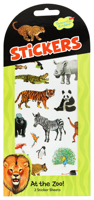 Peaceable Kingdom - At The Zoo! Stickers