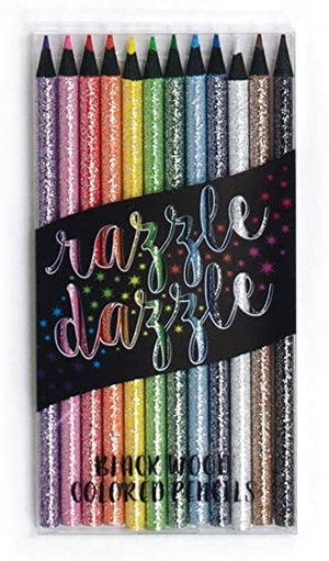 Ooly - Razzle Dazzle Blackwood Coloured Pencils 12Pcs