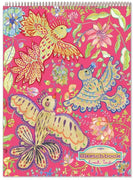 eeBoo - Sketchbook Drawing Pad - Gold Birds