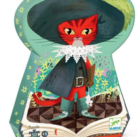Djeco - Silhouette Puzzle - Puss In Boots 50pc