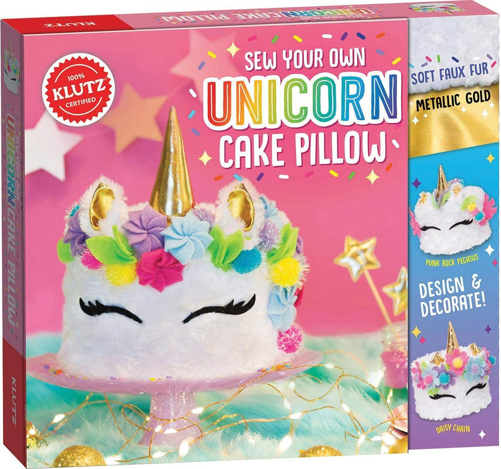 Klutz | Sew Your Own Unicorn Cake Pillow