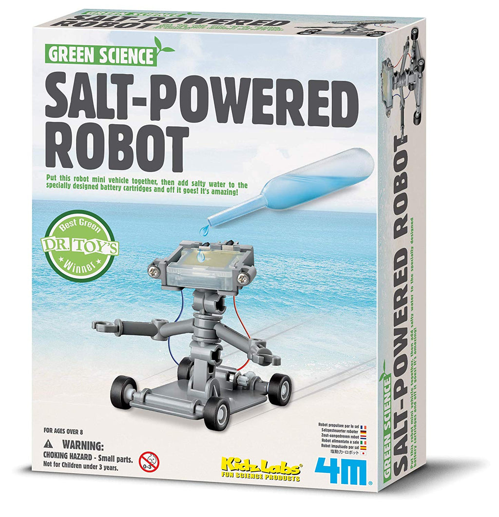 4M |Green Science - Salt Water Powered Robot