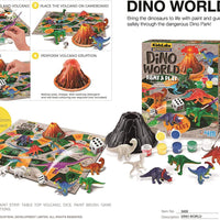 4M - KidzLabz - Dino World Paint & Play