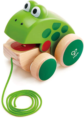 Hape - Frog Pull Along