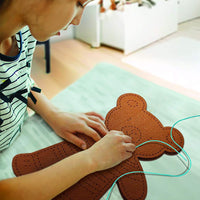 4M - KidzMaker - Embroidery Teddy Bear