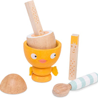 Le Toy Van - Honeybake - Chicky Chick Wooden Egg Cup Set