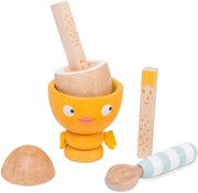 Le Toy Van - Honeybake - Chicky Chick Wooden Egg Cup Set
