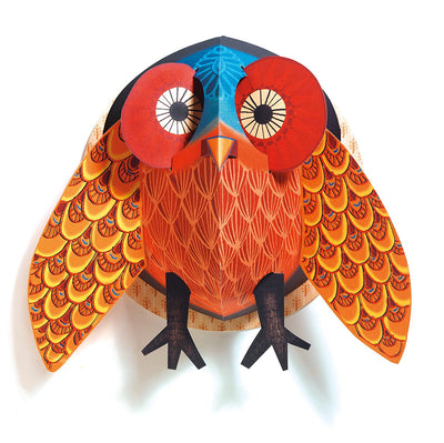 Djeco - 3D Pop-Up Wall Art - Owl