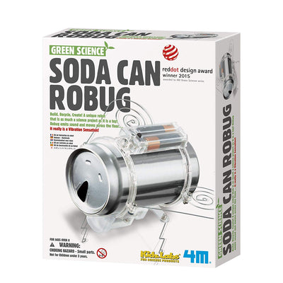 4M | Green Science - Soda Can Robug