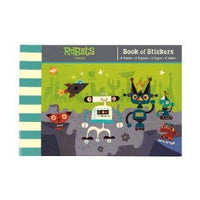 MudPuppy - Book Of Stickers - Robots