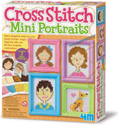 4M Craft - Cross Stitch Mini Portraits