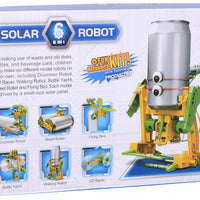 Cute Sunlight - 6 in 1 Solar Robot