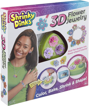 Shrinky Dinks - 3D Flower Jewellery