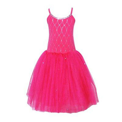 Pink Poppy - Paris Diva Glitter Dress - Hot Pink