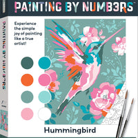 Hinkler - Art Maker - Painting By Numbers - Hummingbird