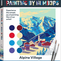 Hinkler - Painting By Numbers - Alpine Village