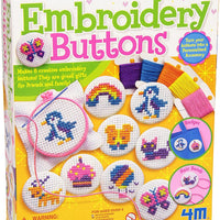 4M Craft - Embroidery Buttons