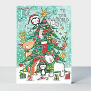 Rachel Ellen - Joy To The World Christmas Advent Card