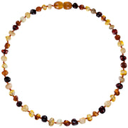 Amber teething necklace