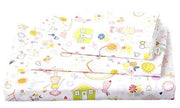 Toshi | Cot Sheet Set Woven - Happy