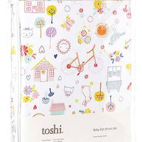 Toshi - Cot Sheet Set Woven - Happy