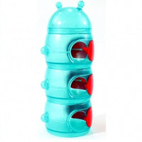 Boon - Caterpillar Snack Container - Teal/Red