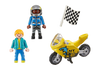 Playmobil - Boys w Motorcycle - 70380