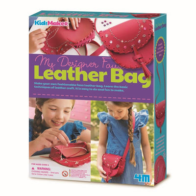 4M - KidzMaker - My Designer Faux Leather Handbag