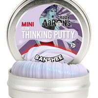 Crazy Aaron's Putty - Banshee, shimmering light purple Mini Tin