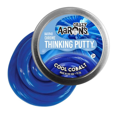 Crazy Aaron's Putty - Cool Cobalt, 5cm, mini-tin