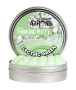 Crazy Aaron's Putty | Electric Green, 5 cm Mini Tin