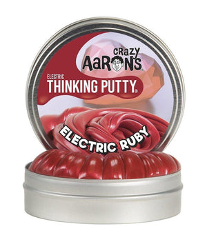 Crazy Aaron's Putty - Electric Ruby, 5cm Mini Tin